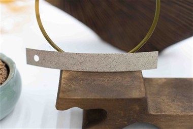 Caimaniet marmeren korrelrandbandstrip