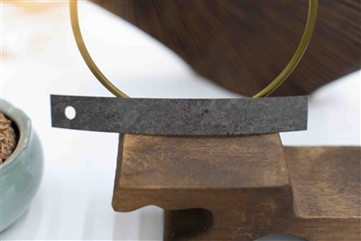 Cementgrijze randafwerking